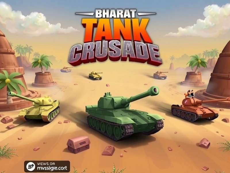 Bharat Tank Crusade Game Banner